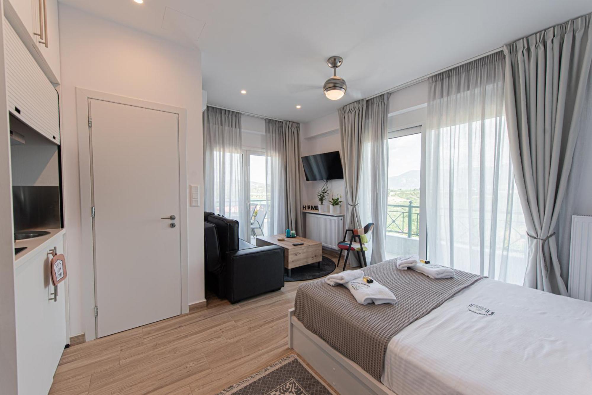 Mirtilo Apartment Oinofyta Esterno foto